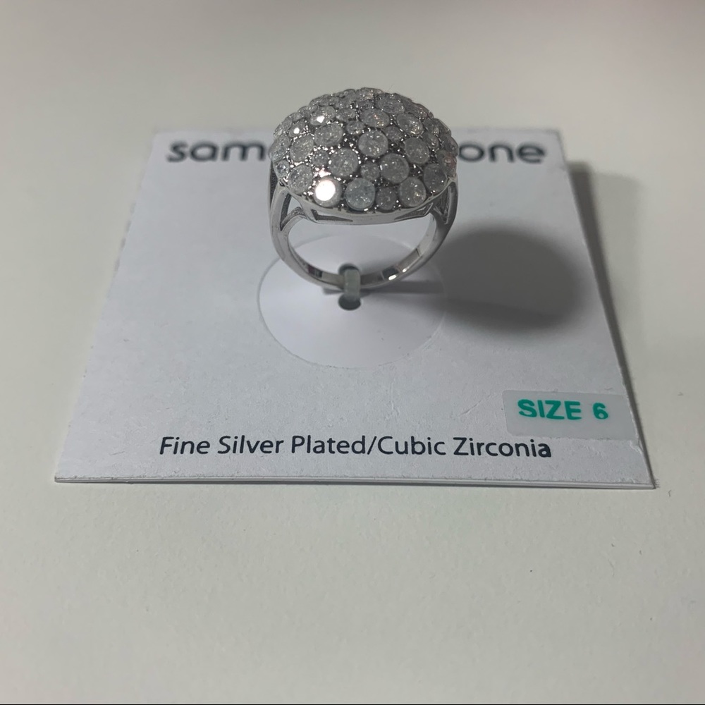 Silver / Rose Gold Stone Rings - Picture 3 of 5